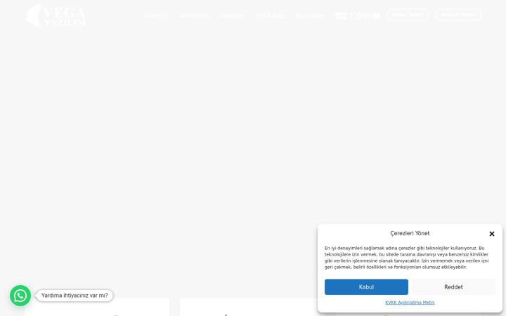 Screenshot of vegayazilim.com.tr