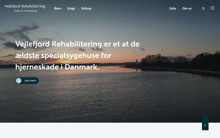 Skærmbillede af vejlefjord.dk