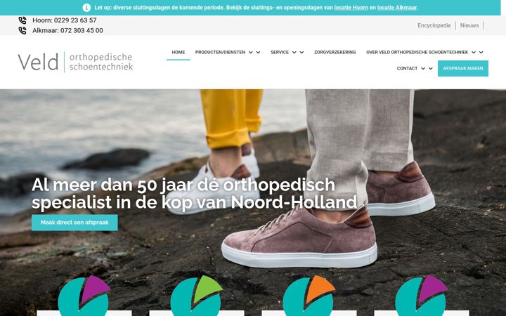 Skjermbilde av veldschoenen.nl