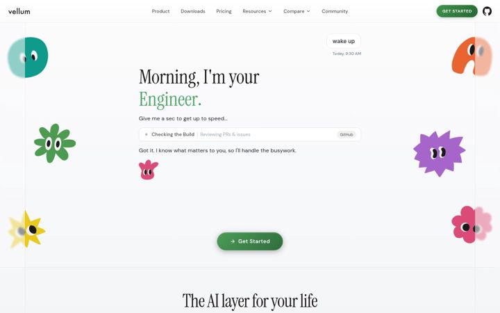 Screenshot of vellum.ai