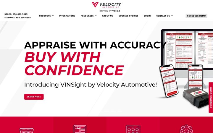 Skjermbilde av velocityengage.com