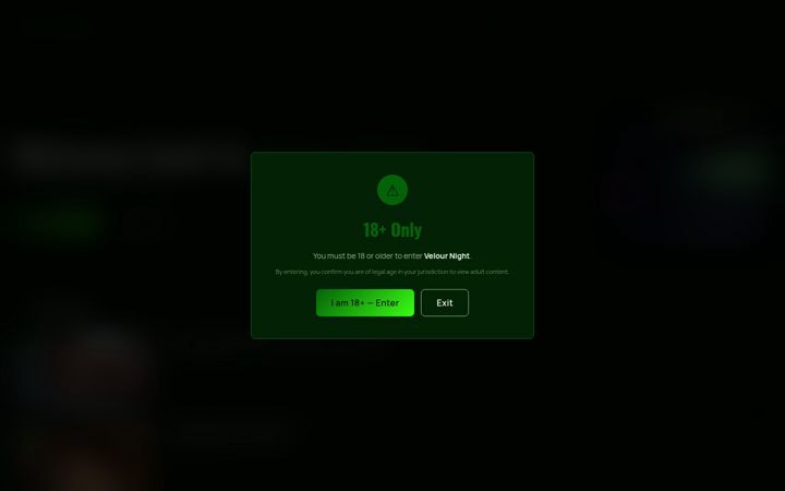 Screenshot of velournight.com