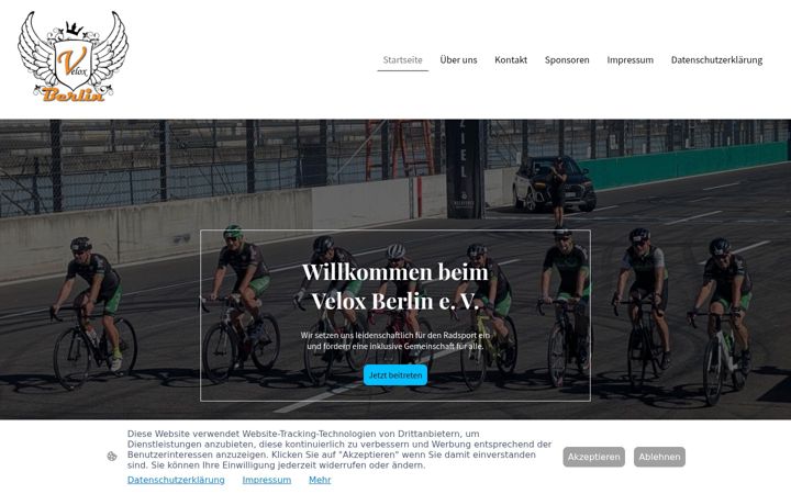 Screenshot of velox-berlin.de