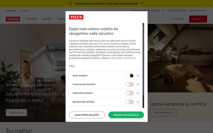 Ekrano kopija velux.hr