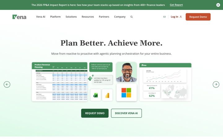 Screenshot of venasolutions.com