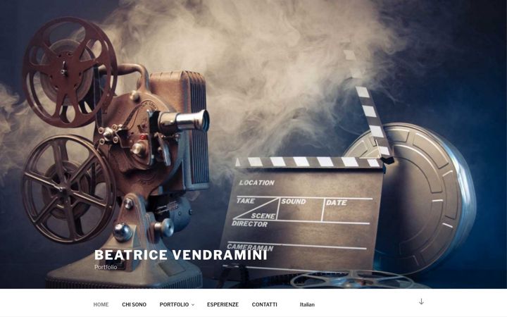 Képernyőkép: vendraminibeatrice.it