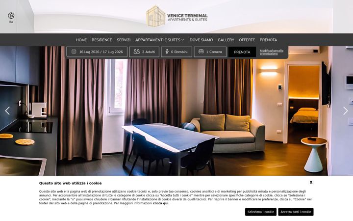 Screenshot ta' veniceterminal.apartments