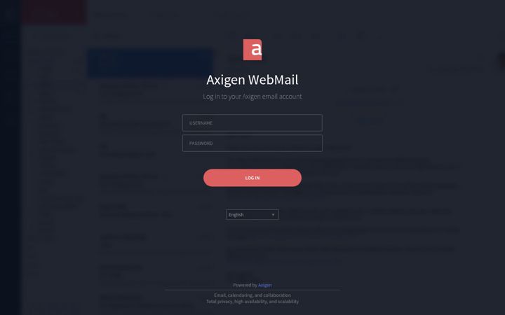 Screenshot του ventraip.email