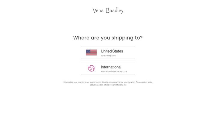 Posnetek zaslona verabradley.com