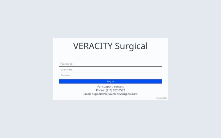 Screenshot of veracitydoc.com