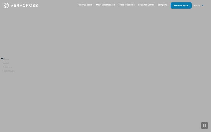Screenshot von veracross.com