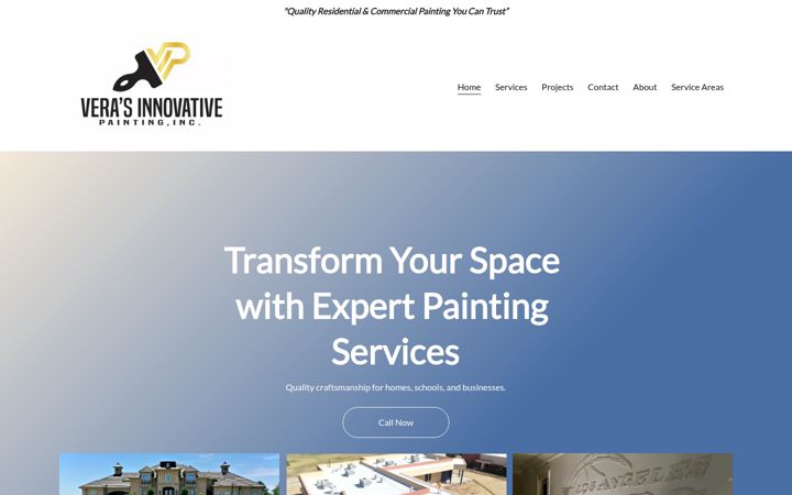 Screenshot του veraspaintpro.com