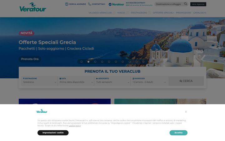 Screenshot of veratour.it
