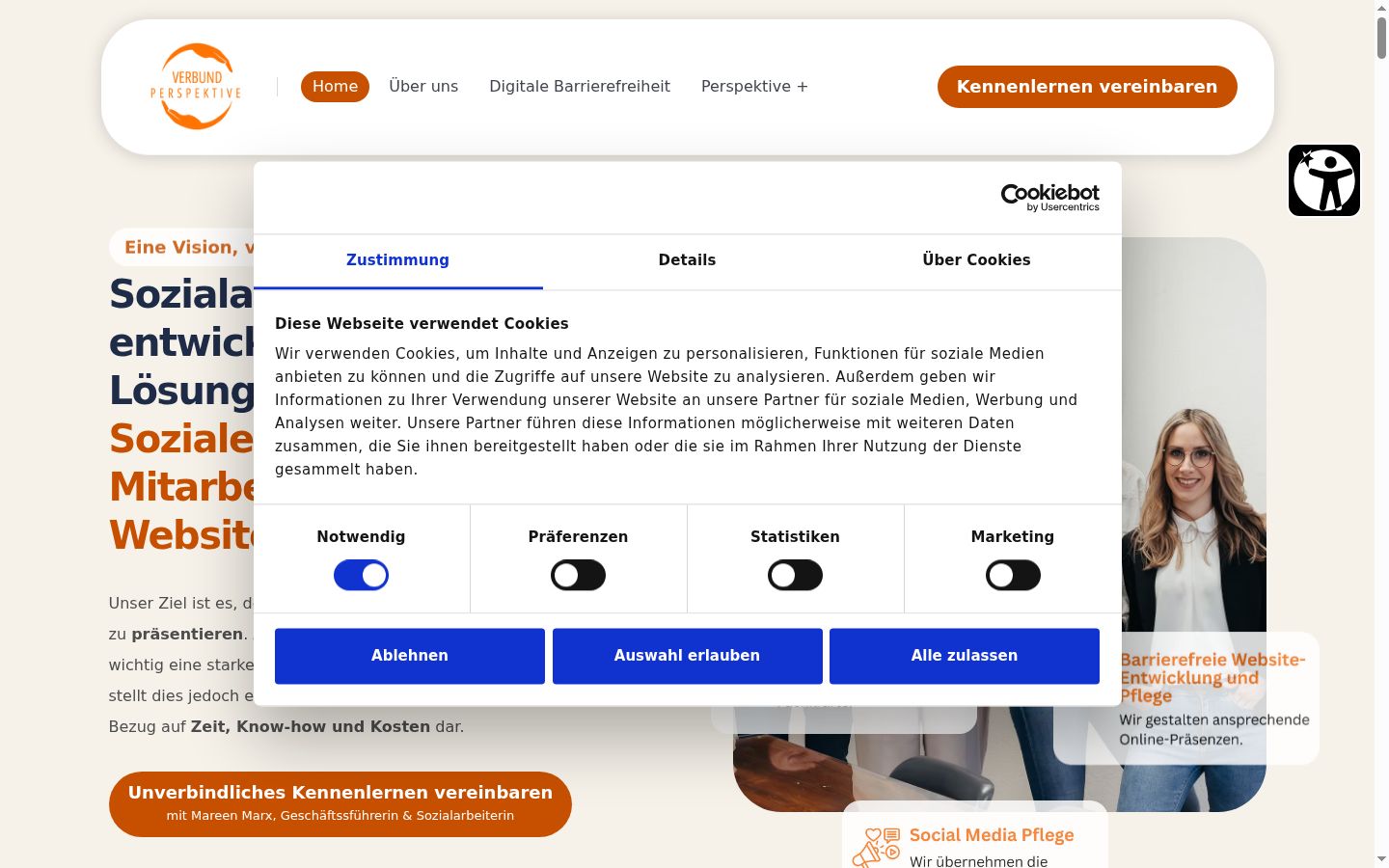 Zrzut ekranu banera zgody wyświetlanego przed jakąkolwiek interakcją
