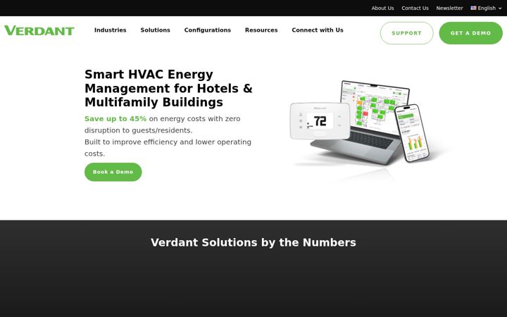 Екранна снимка на verdant.co