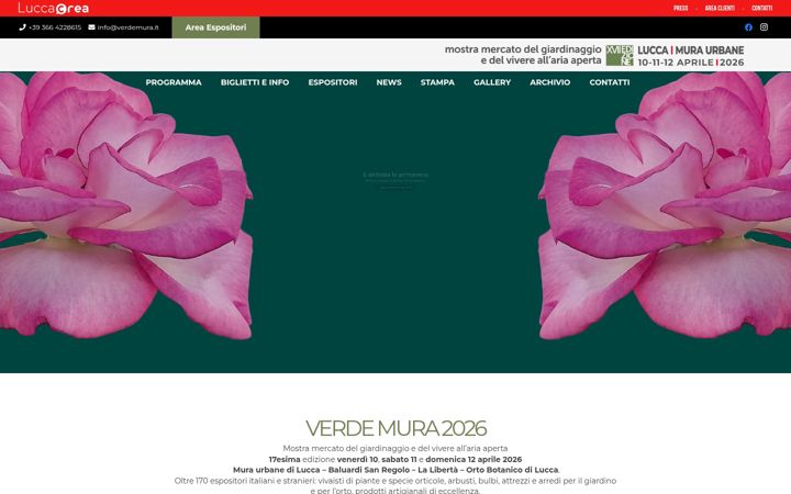 Screenshot von verdemura.it