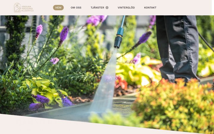 Screenshot of verduraallservice.se