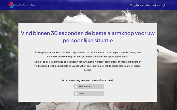 Captura de pantalla de vergelijken-alarmknop-ouderen.nl