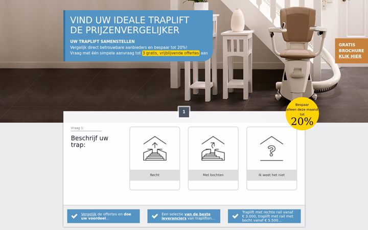 Screenshot di vergelijktrapliftofferte.nl
