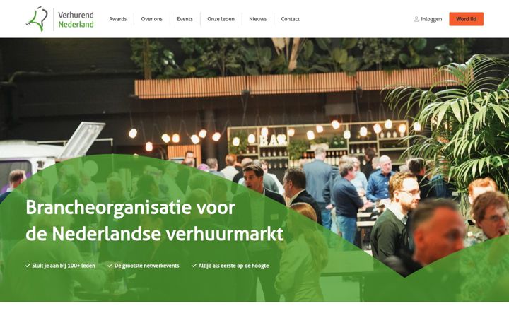 Capture d'écran de verhurendnederland.nl