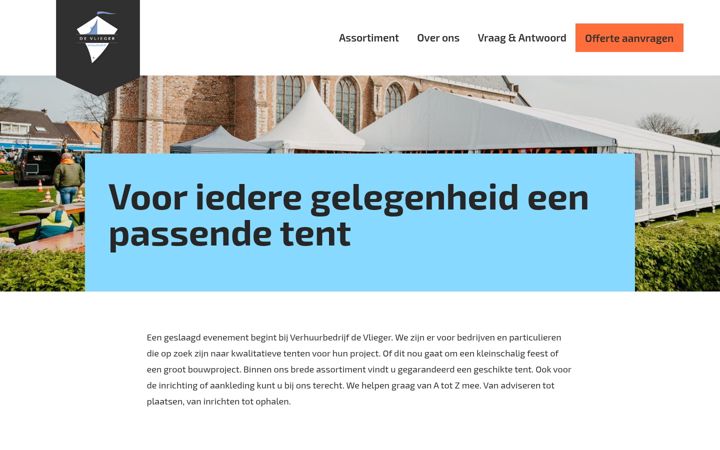 verhuurbedrijfdevlieger.nl
