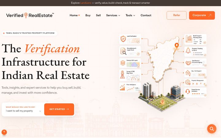 Screenshot of verified.realestate