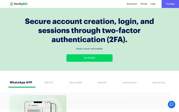 Screenshot of verifykit.com