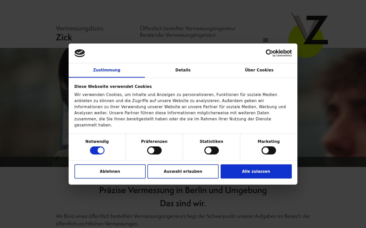 Kuvakaappaus suostumusbannerista, joka näytettiin ennen mitään vuorovaikutusta