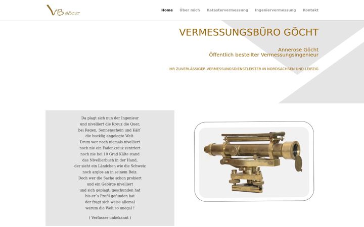 Ekrano kopija vermessungsbuero-goecht.de