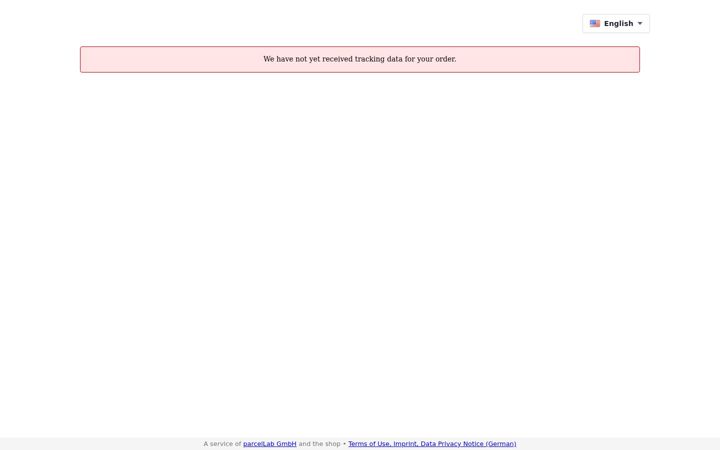 Screenshot of versand-status.de