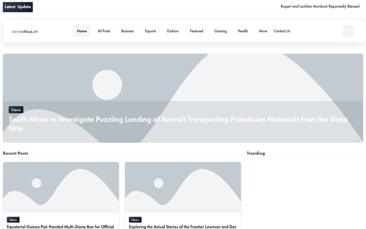 Screenshot of vertexfocus.nl