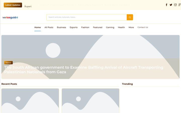Screenshot of vertexguide.nl