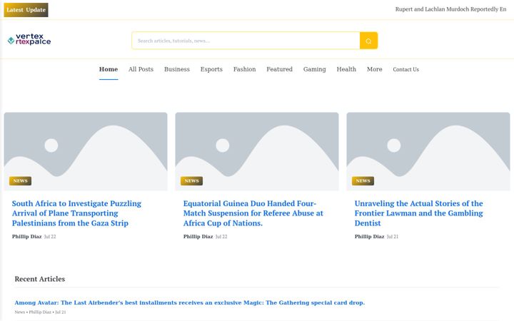 Screenshot of vertexpalaceplatform.nl