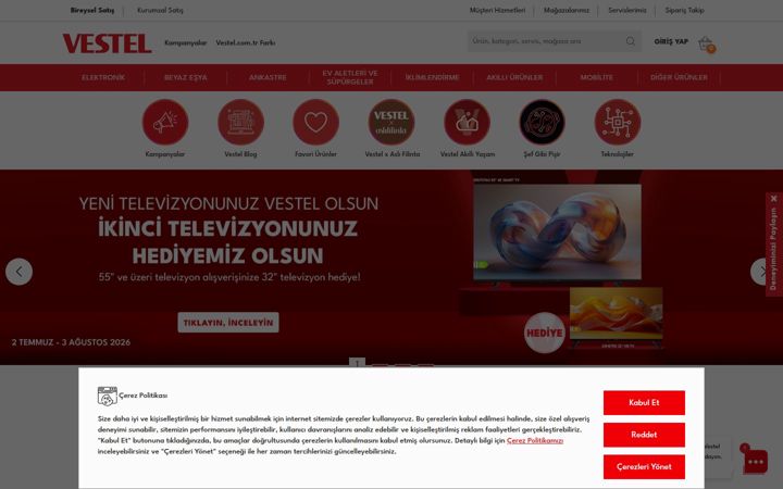 vestel.com.tr