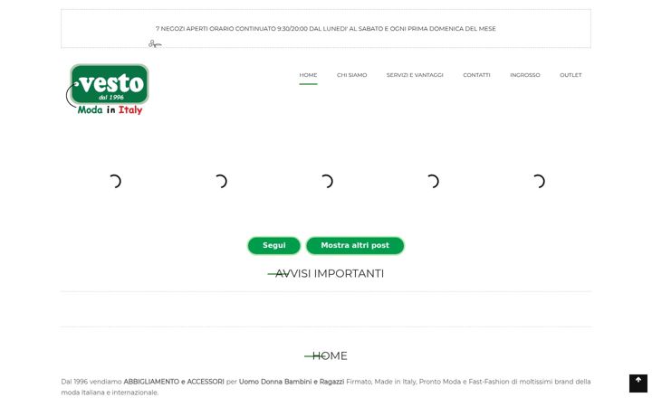 Screenshot of vesto.it