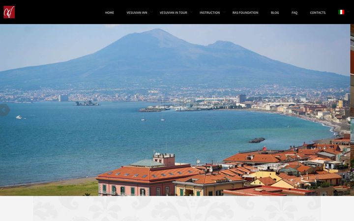 Screenshot of vesuvianinn.com