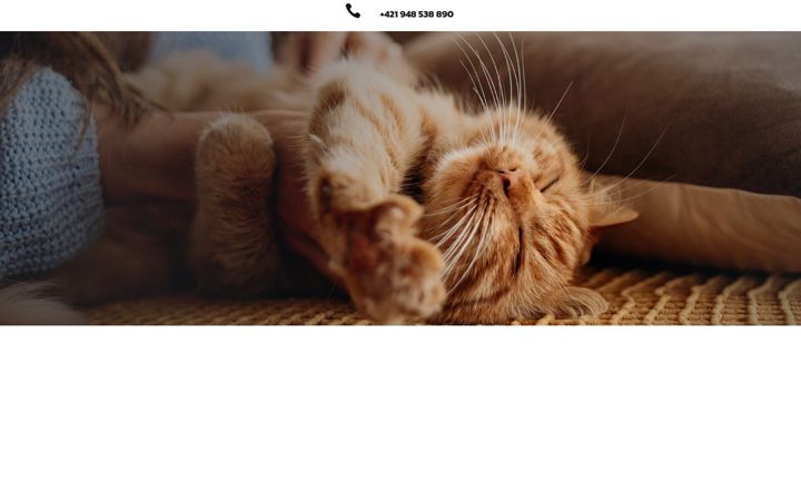 Екранна снимка на vetcare.sk