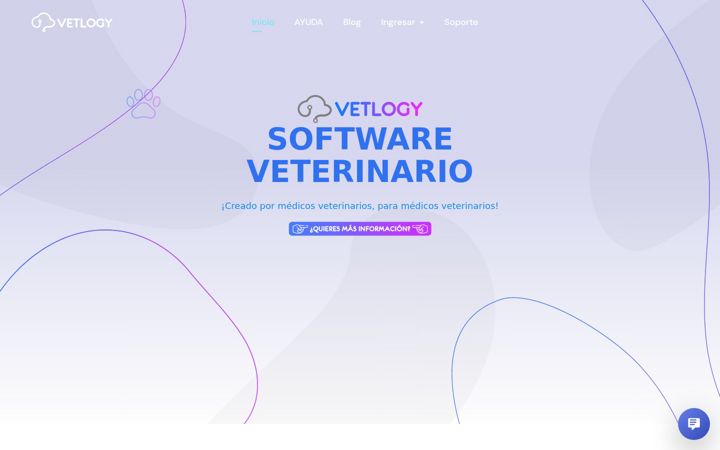 Screenshot of vetlogy.com
