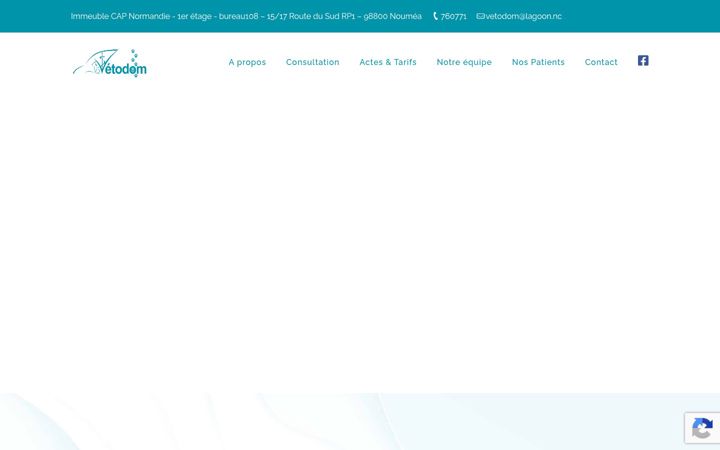 Screenshot von vetodom.nc