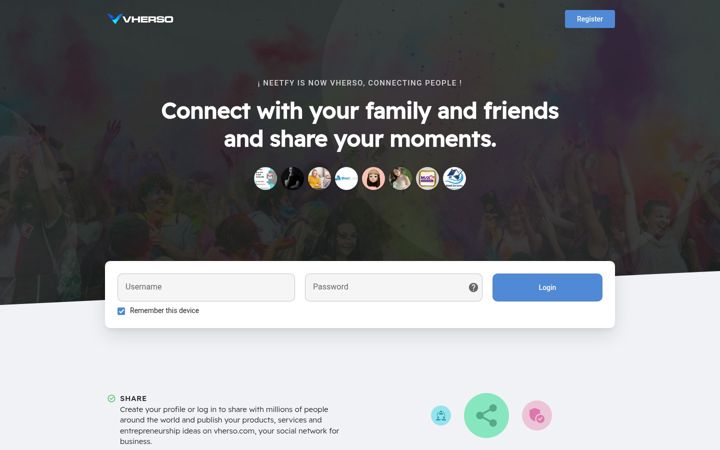 Screenshot of vherso.com