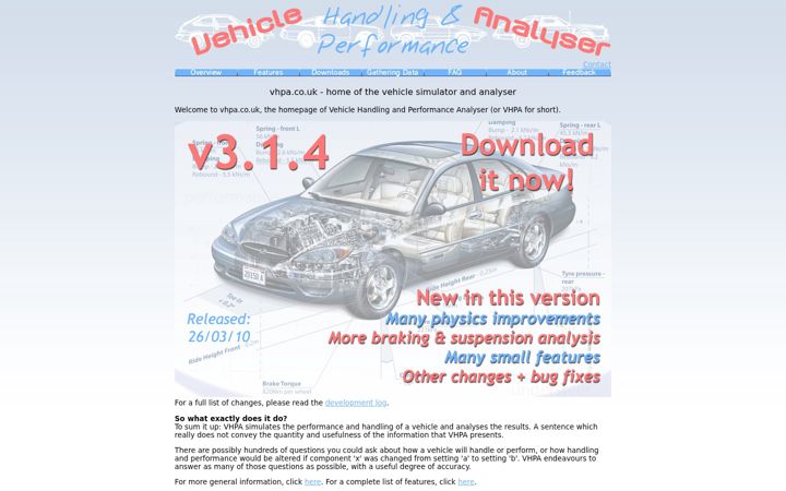 Screenshot of vhpa.co.uk