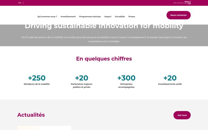 Screenshot of via-id.com