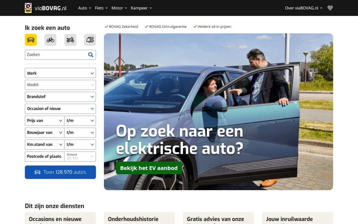 Screenshot of viabovag.nl