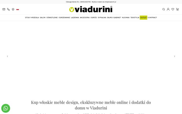 Skærmbillede af viadurini.pl