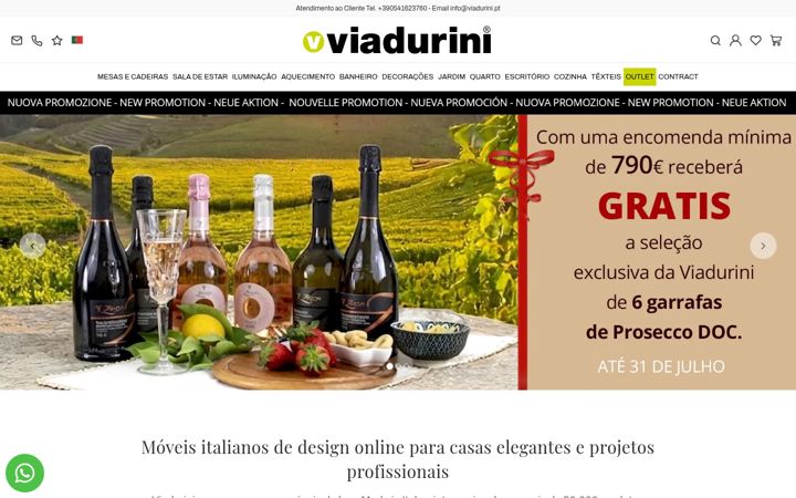 Zrzut ekranu viadurini.pt