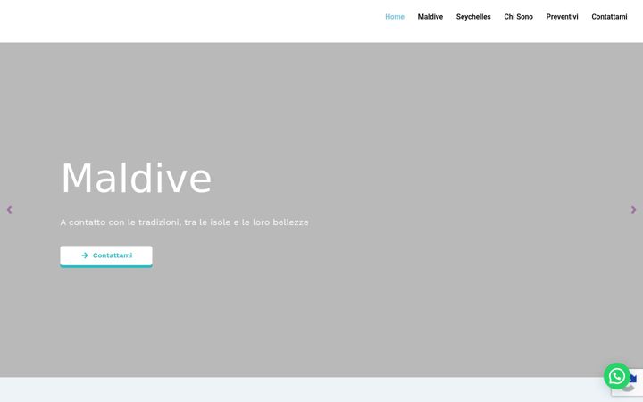 Screenshot ta' viaggiacolpasta.it