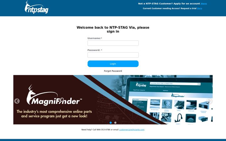 Screenshot of viantp.com