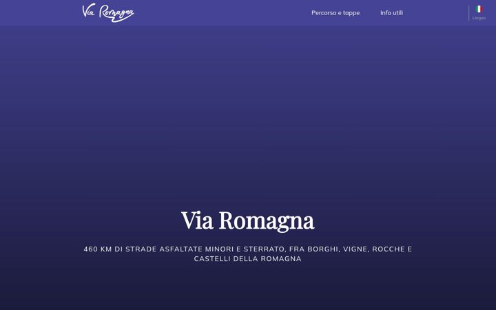 Screenshot di viaromagna.com