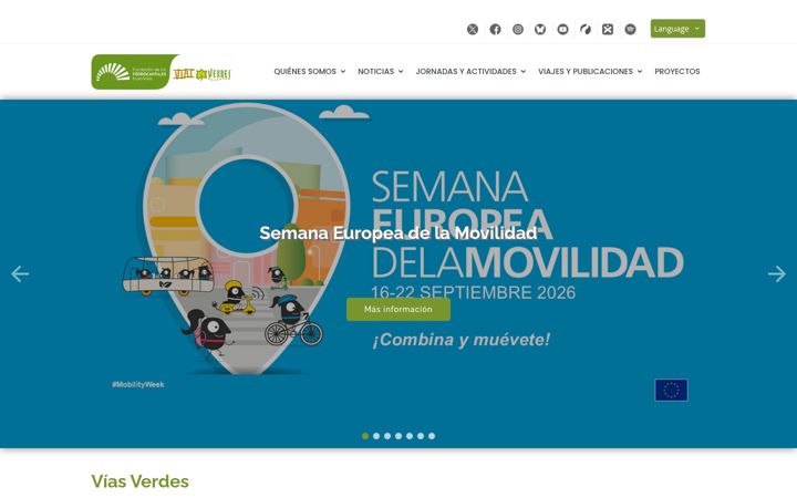 Screenshot of viasverdes.com