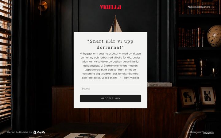 Screenshot of vibella.se